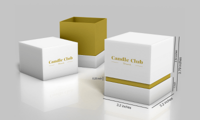 CUSTOM PRINTED CANDLE BOXES
