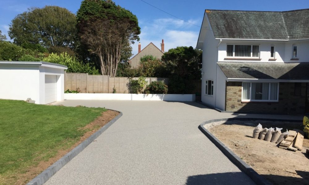 Resin Driveway outside
