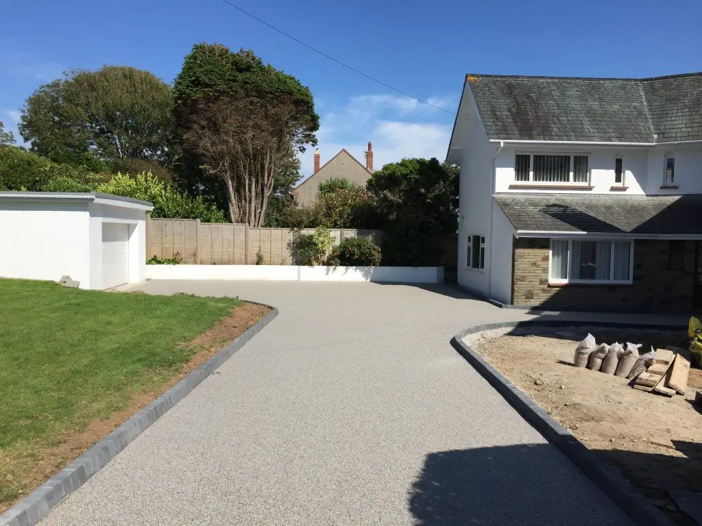 Resin Driveway outside