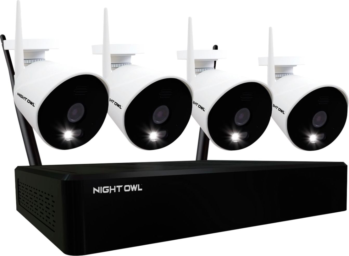 Bullet Night Owl security cameras