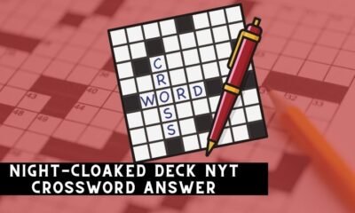 Night Cloaked Deck NYT Crossword Answer