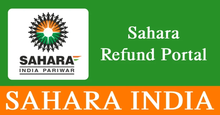 sahara refund portal