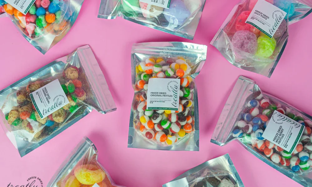 Freeze dried candy