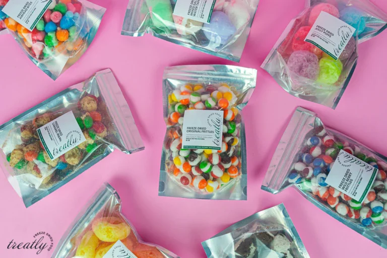 Freeze dried candy