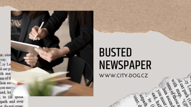 Busted Newspaper
