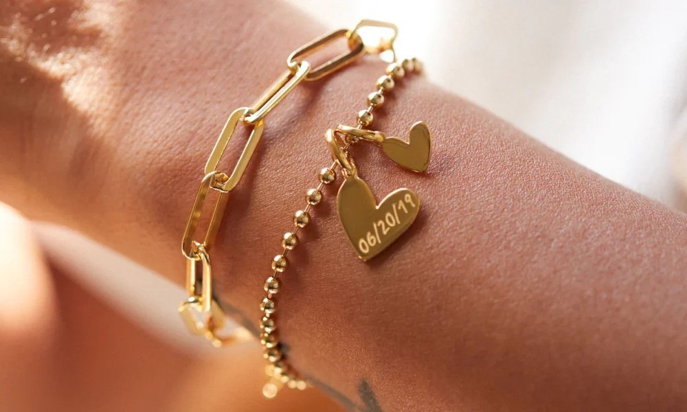 Shop Personalized Heart Bracelets