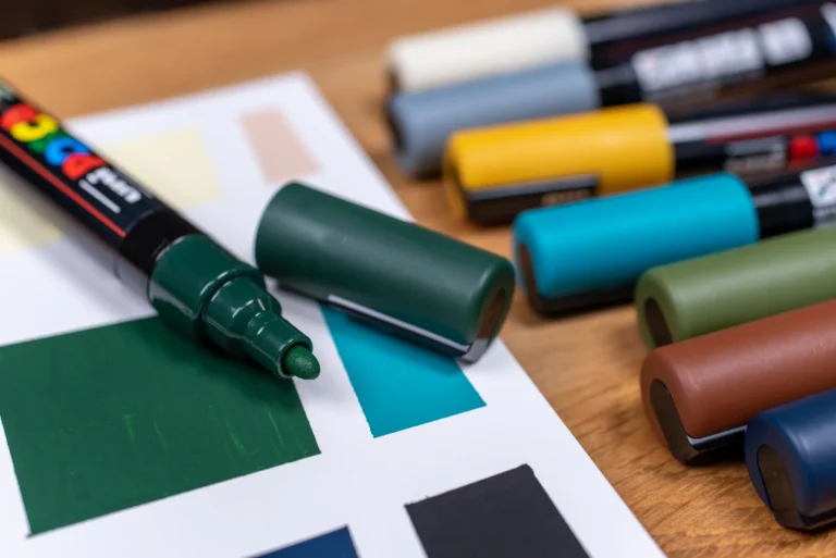 Posca markers